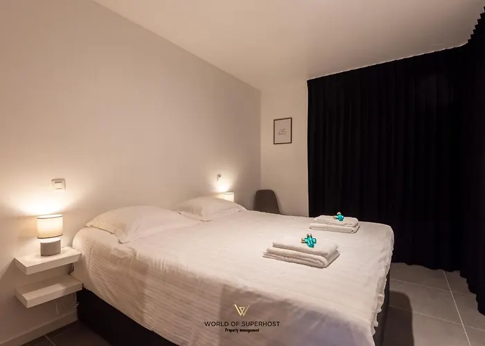 公寓 Spacious Closeby The Sea Up To 6 People! 奥斯滕德